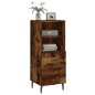 vidaXL Sideboard Räuchereiche 34,5x34x90 cm Holzwerkstoff vidaXL Sideboard Räuchereiche 34,5x34x90 cm Holzwerkstoff