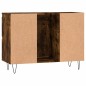 vidaXL Badschrank Räuchereiche 80x33x60 cm Holzwerkstoff vidaXL Badschrank Räuchereiche 80x33x60 cm Holzwerkstoff