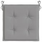 vidaXL Gartenstuhl-Kissen 6 Stk. Grau 50x50x3 cm Oxford-Gewebe vidaXL Gartenstuhl-Kissen 6 Stk. Grau 50x50x3 cm Oxford-Gewebe