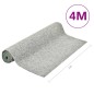 vidaXL Kunstrasen mit Noppen 4x1 m Grau vidaXL Kunstrasen mit Noppen 4x1 m Grau