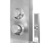 vidaXL Duschpaneel-System Edelstahl Quadratisch vidaXL Duschpaneel-System Edelstahl Quadratisch