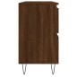 vidaXL Badschrank Braun Eichen-Optik 80x33x60 cm Holzwerkstoff vidaXL Badschrank Braun Eichen-Optik 80x33x60 cm Holzwerkstoff