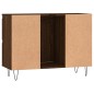 vidaXL Badschrank Braun Eichen-Optik 80x33x60 cm Holzwerkstoff vidaXL Badschrank Braun Eichen-Optik 80x33x60 cm Holzwerkstoff