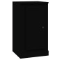 vidaXL Sideboard Schwarz 37,5x35,5x67,5 cm Holzwerkstoff vidaXL Sideboard Schwarz 37,5x35,5x67,5 cm Holzwerkstoff