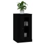vidaXL Sideboard Schwarz 37,5x35,5x67,5 cm Holzwerkstoff vidaXL Sideboard Schwarz 37,5x35,5x67,5 cm Holzwerkstoff