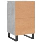 vidaXL Sideboard Betongrau 40x35x70 cm Holzwerkstoff vidaXL Sideboard Betongrau 40x35x70 cm Holzwerkstoff