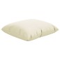 vidaXL Zierkissen 4 Stk. Creme 40x40 cm Stoff vidaXL Zierkissen 4 Stk. Creme 40x40 cm Stoff