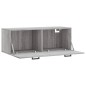 vidaXL Wandschrank Grau Sonoma 100x36,5x35 cm Holzwerkstoff vidaXL Wandschrank Grau Sonoma 100x36,5x35 cm Holzwerkstoff