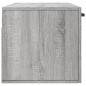 vidaXL Wandschrank Grau Sonoma 100x36,5x35 cm Holzwerkstoff vidaXL Wandschrank Grau Sonoma 100x36,5x35 cm Holzwerkstoff