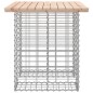vidaXL Gartenbank aus Gabionen 100x70x72 cm Massivholz Kiefer vidaXL Gartenbank aus Gabionen 100x70x72 cm Massivholz Kiefer
