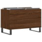 vidaXL Plattenschrank Braun Eichen-Optik 74,5x38x48 cm Holzwerkstoff vidaXL Plattenschrank Braun Eichen-Optik 74,5x38x48 cm Holzwerkstoff