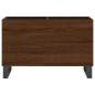 vidaXL Plattenschrank Braun Eichen-Optik 74,5x38x48 cm Holzwerkstoff vidaXL Plattenschrank Braun Eichen-Optik 74,5x38x48 cm Holzwerkstoff