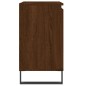 vidaXL Badschrank Braun Eichen-Optik 58x33x60 cm Holzwerkstoff vidaXL Badschrank Braun Eichen-Optik 58x33x60 cm Holzwerkstoff