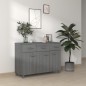 vidaXL Sideboard HAMAR Dunkelgrau 113x40x80 cm Massivholz Kiefer vidaXL Sideboard HAMAR Dunkelgrau 113x40x80 cm Massivholz Kiefer