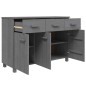 vidaXL Sideboard HAMAR Dunkelgrau 113x40x80 cm Massivholz Kiefer vidaXL Sideboard HAMAR Dunkelgrau 113x40x80 cm Massivholz Kiefer