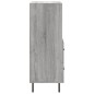 vidaXL Sideboard Grau Sonoma 34,5x34x90 cm Holzwerkstoff vidaXL Sideboard Grau Sonoma 34,5x34x90 cm Holzwerkstoff