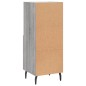 vidaXL Sideboard Grau Sonoma 34,5x34x90 cm Holzwerkstoff vidaXL Sideboard Grau Sonoma 34,5x34x90 cm Holzwerkstoff