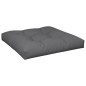 Palettenkissen Anthrazit 70x70x12 cm Stoff Palettenkissen Anthrazit 70x70x12 cm Stoff