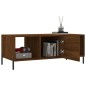 vidaXL Couchtisch Braun Eichen-Optik 102x50x40 cm Holzwerkstoff vidaXL Couchtisch Braun Eichen-Optik 102x50x40 cm Holzwerkstoff