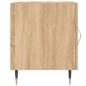 vidaXL Nachttisch Sonoma-Eiche 40x40x50 cm Holzwerkstoff vidaXL Nachttisch Sonoma-Eiche 40x40x50 cm Holzwerkstoff