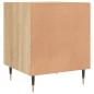 vidaXL Nachttisch Sonoma-Eiche 40x40x50 cm Holzwerkstoff vidaXL Nachttisch Sonoma-Eiche 40x40x50 cm Holzwerkstoff
