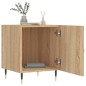 vidaXL Nachttisch Sonoma-Eiche 40x40x50 cm Holzwerkstoff vidaXL Nachttisch Sonoma-Eiche 40x40x50 cm Holzwerkstoff