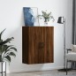 vidaXL Wandschrank Braun Eichen-Optik 69,5x34x90 cm vidaXL Wandschrank Braun Eichen-Optik 69,5x34x90 cm
