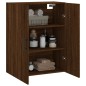 vidaXL Wandschrank Braun Eichen-Optik 69,5x34x90 cm vidaXL Wandschrank Braun Eichen-Optik 69,5x34x90 cm