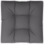 Palettenkissen Anthrazit 70x70x12 cm Stoff Palettenkissen Anthrazit 70x70x12 cm Stoff