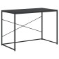 vidaXL Computertisch Schwarz 110x60x70 cm Holzwerkstoff
