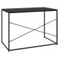 vidaXL Computertisch Schwarz 110x60x70 cm Holzwerkstoff