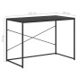 vidaXL Computertisch Schwarz 110x60x70 cm Holzwerkstoff