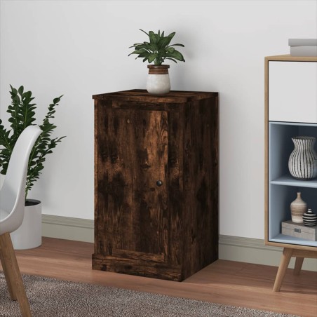 vidaXL Sideboard Räuchereiche 37,5x35,5x67,5 cm Holzwerkstoff