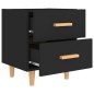 vidaXL Nachttische 2 Stk. Schwarz 40x35x47,5 cm vidaXL Nachttische 2 Stk. Schwarz 40x35x47,5 cm