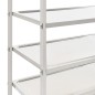 vidaXL 5-Stufiger Servierwagen 107 x 55 x 147 cm Edelstahl vidaXL 5-Stufiger Servierwagen 107 x 55 x 147 cm Edelstahl