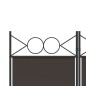 vidaXL 5-tlg. Paravent Braun 200x200 cm Stoff vidaXL 5-tlg. Paravent Braun 200x200 cm Stoff