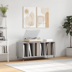 vidaXL Plattenschrank Grau Sonoma 100x38x48 cm Holzwerkstoff
