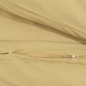 vidaXL Bettwäsche-Set Taupe 200x200 cm Baumwolle vidaXL Bettwäsche-Set Taupe 200x200 cm Baumwolle