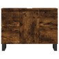 vidaXL Badschrank Räuchereiche 80x33x60 cm Holzwerkstoff vidaXL Badschrank Räuchereiche 80x33x60 cm Holzwerkstoff