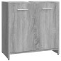 vidaXL Badezimmerschrank Grau Sonoma 60x33x60 cm Holzwerkstoff vidaXL Badezimmerschrank Grau Sonoma 60x33x60 cm Holzwerkstoff