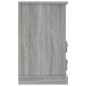 vidaXL Nachttisch Grau Sonoma 43x36x60 cm vidaXL Nachttisch Grau Sonoma 43x36x60 cm