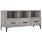 vidaXL TV-Schrank Grau Sonoma 102x36x50 cm Holzwerkstoff vidaXL TV-Schrank Grau Sonoma 102x36x50 cm Holzwerkstoff