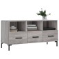 vidaXL TV-Schrank Grau Sonoma 102x36x50 cm Holzwerkstoff vidaXL TV-Schrank Grau Sonoma 102x36x50 cm Holzwerkstoff