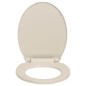 vidaXL Toilettensitz mit Absenkautomatik Aprikose Oval vidaXL Toilettensitz mit Absenkautomatik Aprikose Oval