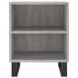 vidaXL Nachttische 2 Stk. Grau Sonoma 40x30x50 cm Holzwerkstoff vidaXL Nachttische 2 Stk. Grau Sonoma 40x30x50 cm Holzwerkstoff