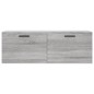 vidaXL Wandschrank Grau Sonoma 100x36,5x35 cm Holzwerkstoff vidaXL Wandschrank Grau Sonoma 100x36,5x35 cm Holzwerkstoff