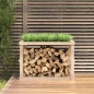 vidaXL Outdoor-Kaminholzregal 108x52x74 cm Massivholz Kiefer vidaXL Outdoor-Kaminholzregal 108x52x74 cm Massivholz Kiefer