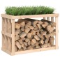 vidaXL Outdoor-Kaminholzregal 108x52x74 cm Massivholz Kiefer vidaXL Outdoor-Kaminholzregal 108x52x74 cm Massivholz Kiefer