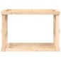 vidaXL Outdoor-Kaminholzregal 108x52x74 cm Massivholz Kiefer vidaXL Outdoor-Kaminholzregal 108x52x74 cm Massivholz Kiefer