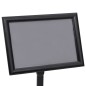 vidaXL A3-Plakatständer Schwarz Aluminiumlegierung vidaXL A3-Plakatständer Schwarz Aluminiumlegierung